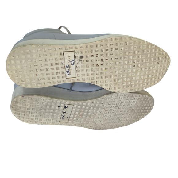 Acne Studios Feliks High Top Sneakers Gray Wedge Platform Leather Women's 38 8 - Picture 7 of 9